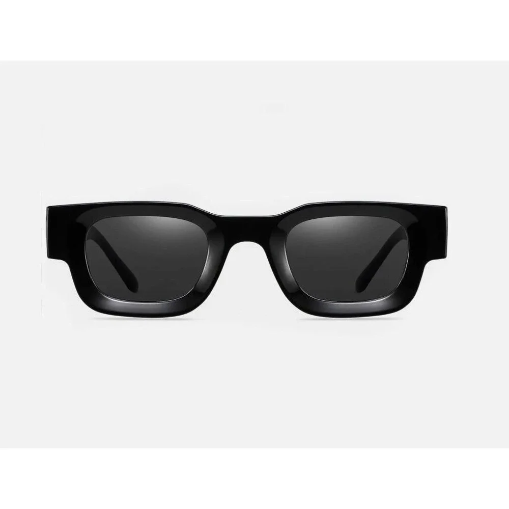 Sunglasses Mens Fashion Square Dark Black Lens Cholo Gangs Street Shades Hip Hop